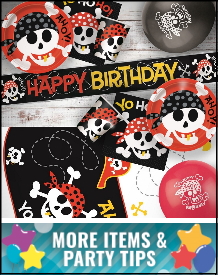 Pirate Ahoy Party Supplies, Decorations, Balloons and Ideas